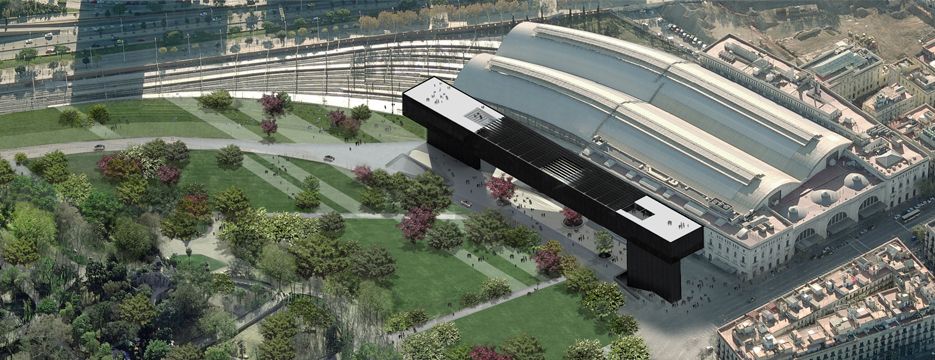 Central Public Library, Barcelona by Volido, Max Sanjulian architect