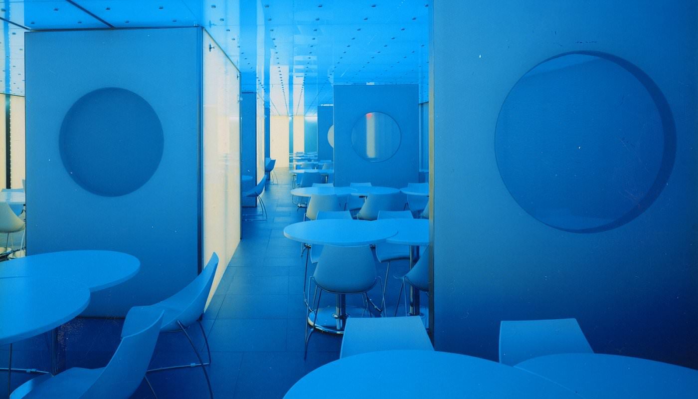 Condé Nast Cafeteria by Volido, Max Sanjulian architect
