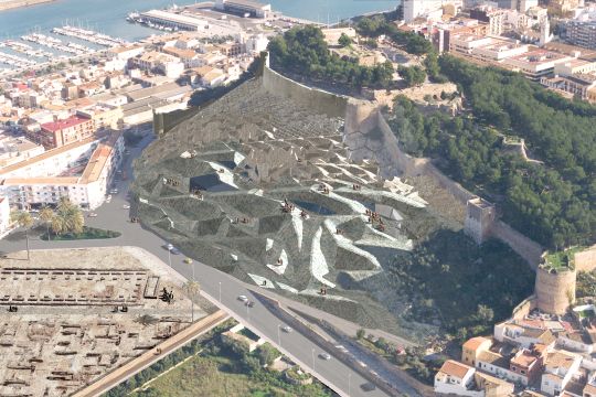 Denia Mountain Complex by Volido, Max Sanjulian architect