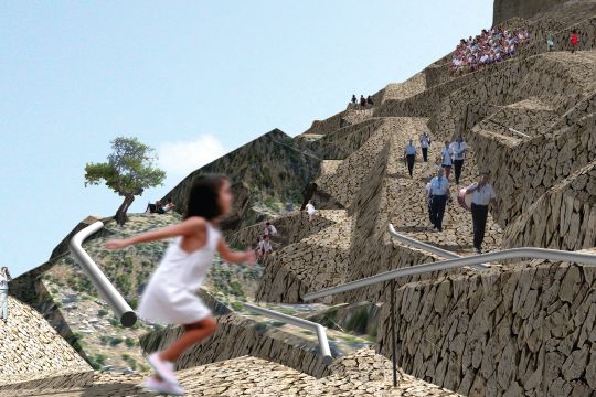 Denia Mountain Complex by Volido, Max Sanjulian architect