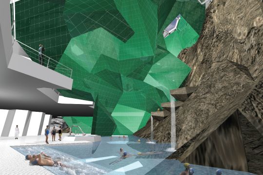 Denia Mountain Complex by Volido, Max Sanjulian architect