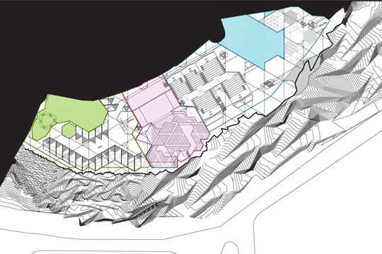 Denia Mountain Complex by Volido, Max Sanjulian architect