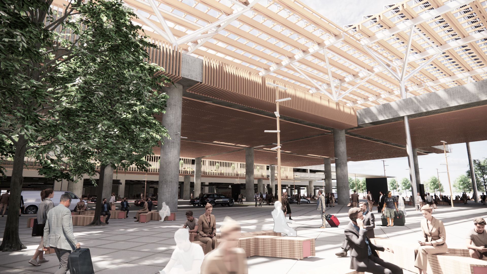 JFK by Volido, Max Sanjulian architect