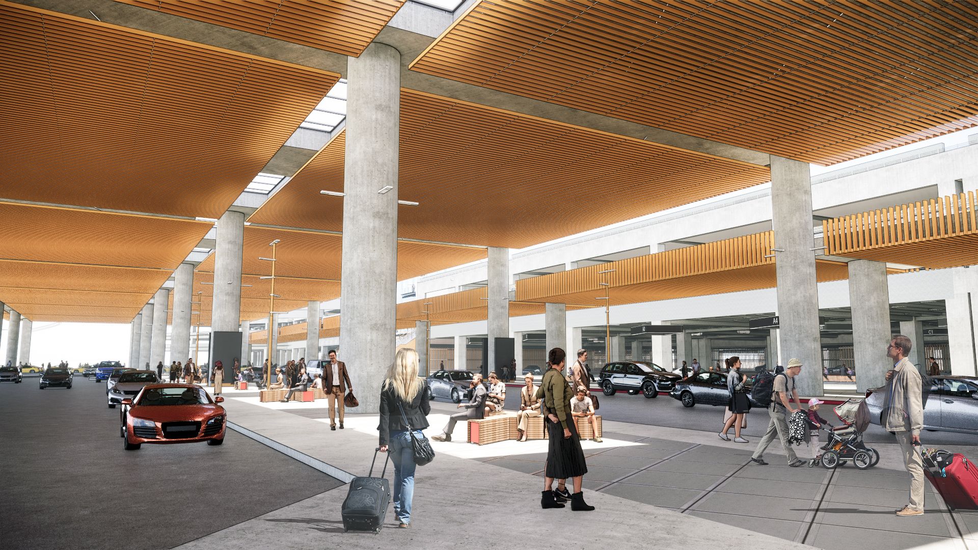 JFK by Volido, Max Sanjulian architect