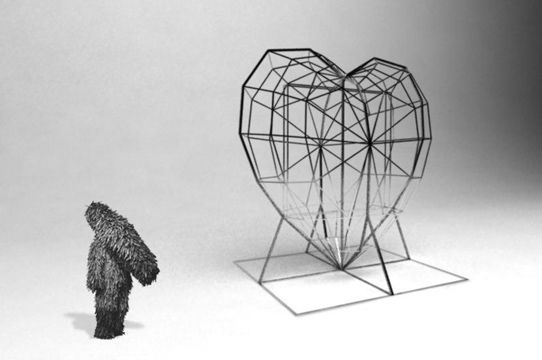 Robot Heart, Black Rock Desert by Volido, Max Sanjulian architect